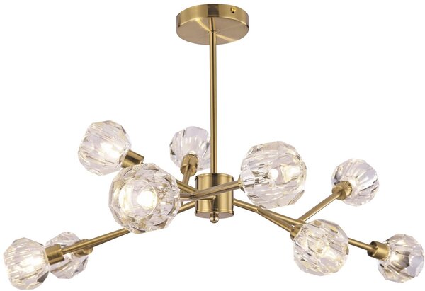 Rabalux Kassia lampă de tavan x5 W transparent-auriu 5395