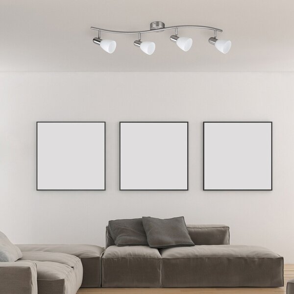 Rabalux Soma lampă de tavan 4x40 W alb-crom 6304