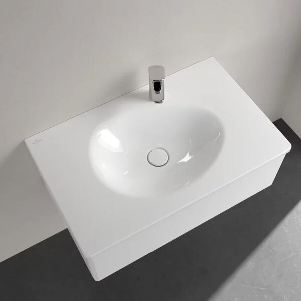 Villeroy & Boch Antao lavoar 80x50 cm dreptunghiular mobilier alb luciu 4A7581R1