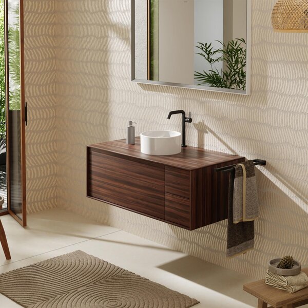 Hansgrohe Xuniva S lavoar 30x30 cm rotund de blat alb luciu 60163450