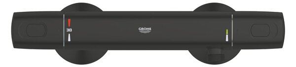Grohe Precision baterie de duș perete cu termostat negru 1022172432