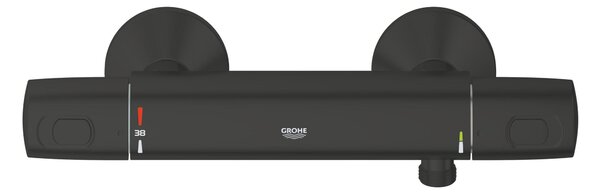 Grohe Precision baterie de duș perete cu termostat negru 1022172432