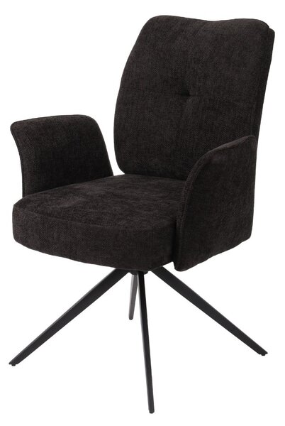 Scaun de dining Stanley negru