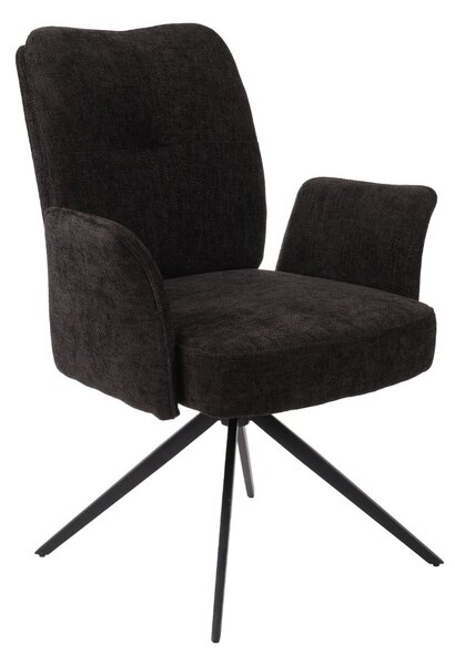 Scaun de dining Stanley negru