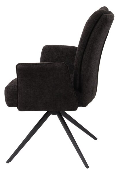 Scaun de dining Stanley negru
