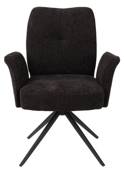 Scaun de dining Stanley negru