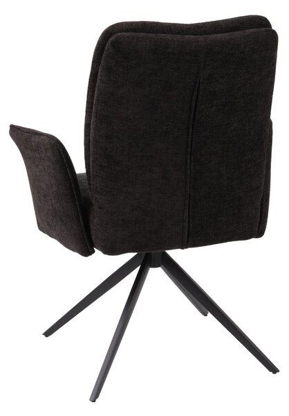 Scaun de dining Stanley negru