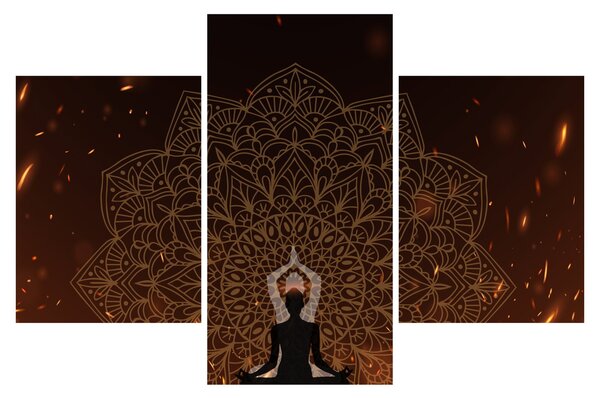 Tablou - Meditații (90x60 cm)