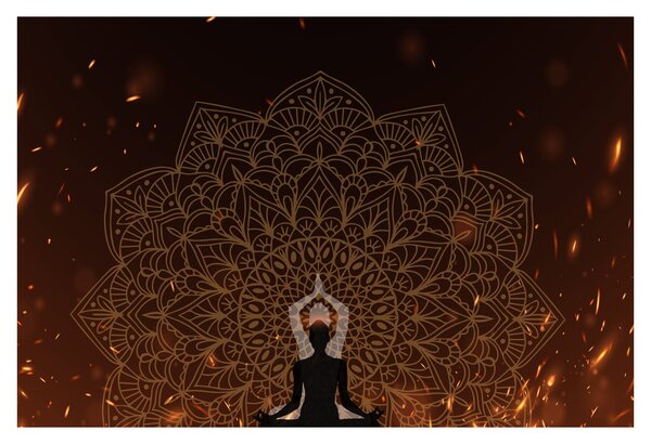 Tablou - Meditații (90x60 cm)