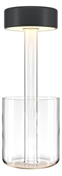 Maytoni MOD229TL-L3B3K1 - Lampă LED portabilă reglabilă 3W/5V negru/clar