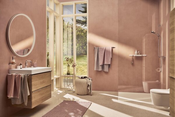 Hansgrohe Xelu Q dulap 78x49.5x60.5 cm sub chiuveta pe perete stejar-crom 54029000