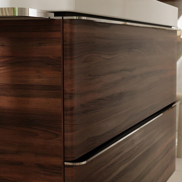 Hansgrohe Xelu Q dulap 58x49.5x60.5 cm sub chiuveta pe perete nucă-crom 54026000