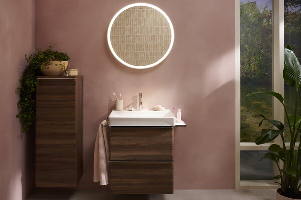 Hansgrohe Xelu Q dulap 58x49.5x60.5 cm sub chiuveta pe perete nucă-crom 54026000