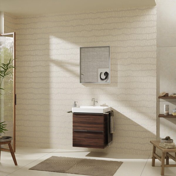 Hansgrohe Xelu Q dulap 58x49.5x60.5 cm sub chiuveta pe perete nucă-crom 54026000