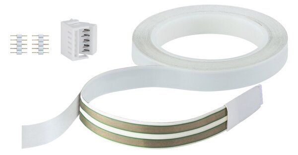 Paulmann Assistance Adelia LED set de lumini pentru tablouri, reglabil, Alb, Camera de zi / sufragerie, Metal