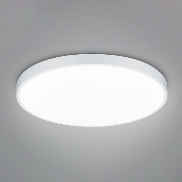 Trio Lighting Plafonieră cu LED Waco, CCT, Ø 75 cm, alb mat, reglabil, Alb, Camera de zi / sufragerie, Metal