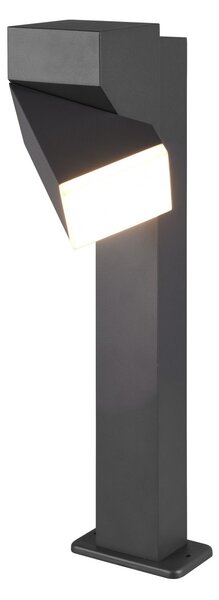 Trio Lighting Avon LED plintă de lumină, cu o singură lampă, Negru, Metal, Modern