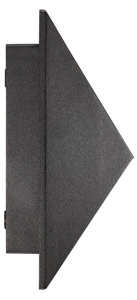 Nordlux Pontio 15 aplice de exterior, lățime cm, negru, reglabil, Negru, Metal, Modern, Soclu de perete jos
