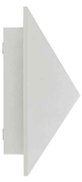 Nordlux Pontio 15 aplice pentru exterior, lățime cm, alb, reglabil, Alb, Metal, Modern, Soclu de perete jos