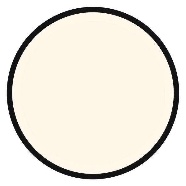 Nordlux Plafonieră cu LED Oja Smart, negru, Ø 42 cm, reglabil, Negru, Bucătărie, Plastic