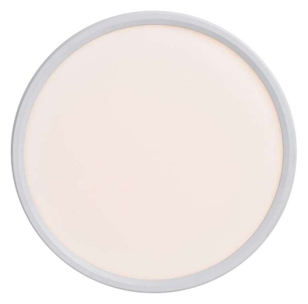 Nordlux Plafonieră LED Liva Smart, alb, reglabil, Alb, Camera de zi / sufragerie, Plastic