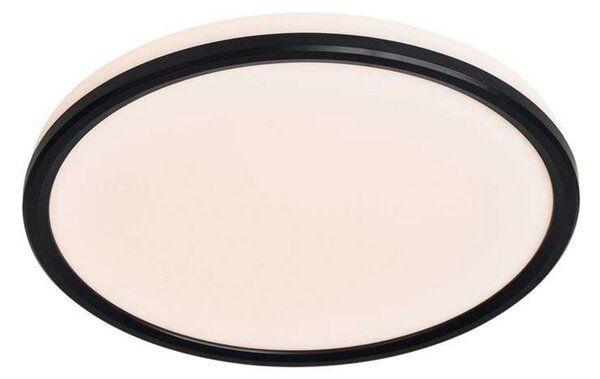 Plafoniere Nordlux, Liva Smart, reglabil, Negru, Camera de zi, Plastic