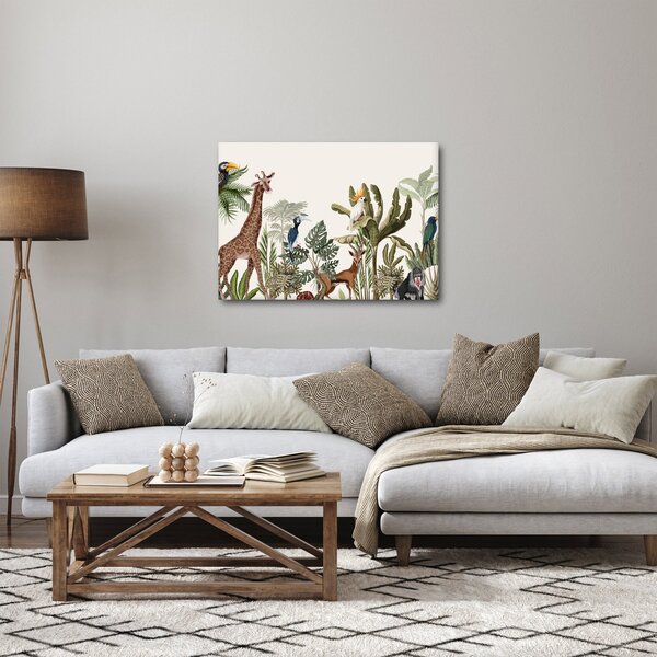 Tablou - Locuitorii africii (70x50 cm)