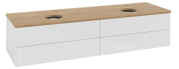 Villeroy & Boch Antao dulap 160x50x36 cm sub chiuveta pe perete alb-stejar K28051GF