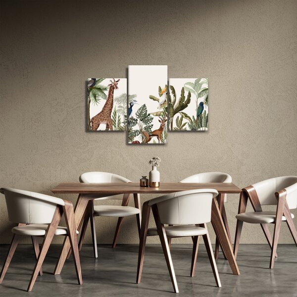 Tablou - Locuitorii africii (90x60 cm)