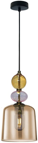 Light Prestige Tropea lampă suspendată 1x18 W chihlimbar LP-2004/1PS