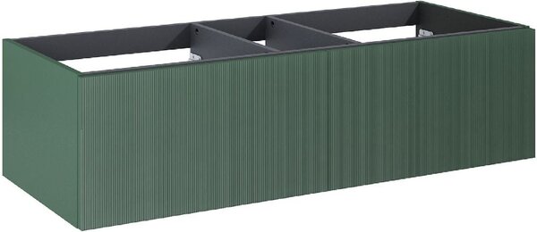 Elita Soho Slim dulap 120x45.3x31.8 cm sub chiuveta pe perete verde RE081204047010