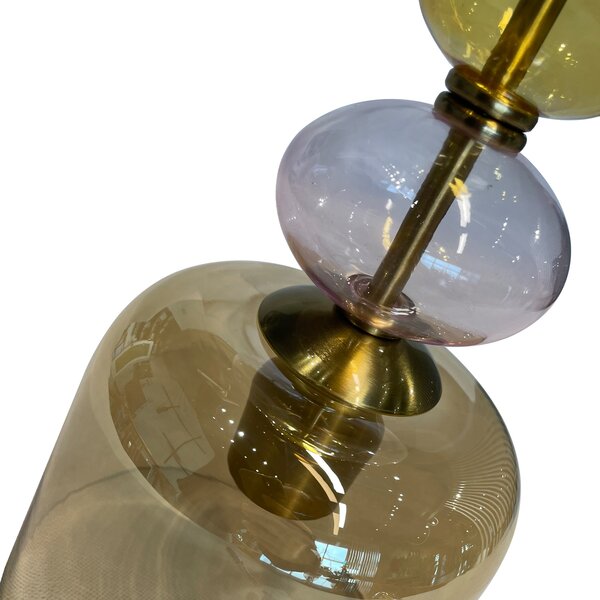 Light Prestige Tropea lampă suspendată 1x18 W chihlimbar LP-2004/1PS