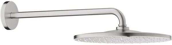 Grohe Rainshower cap de duș cu braț 31x31 cm rotund SuperSteel 26558DC0