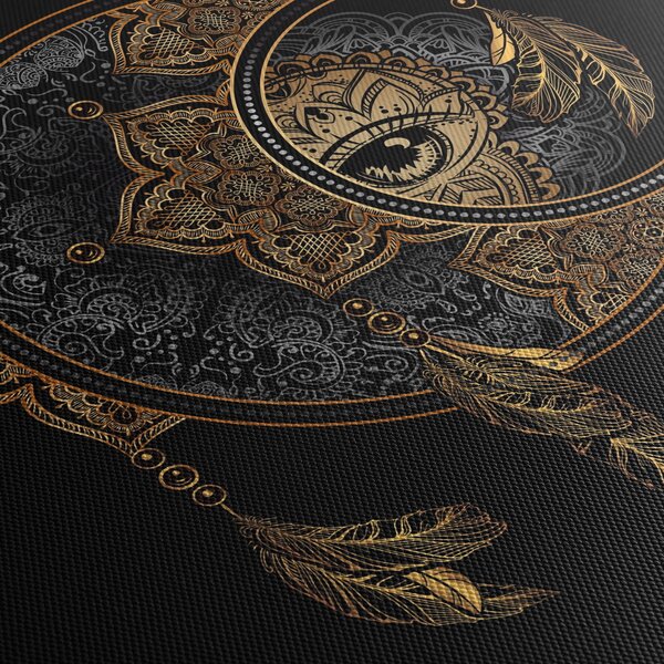 Tablou - Ochiul magic (cu ceas) (90x30 cm)
