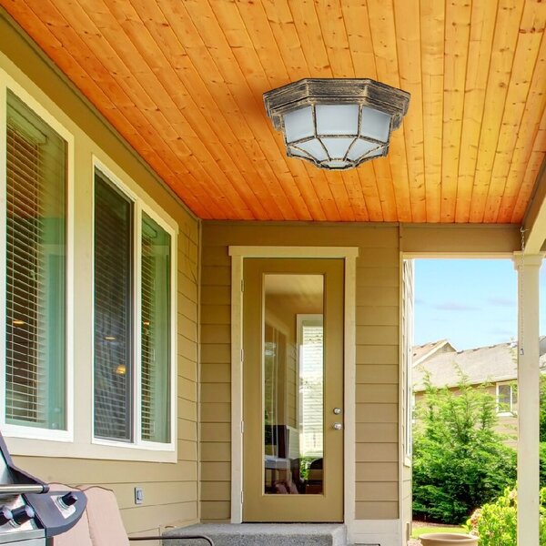 Rabalux Milano plafoniera de exterior 1x100 W auriu 8376