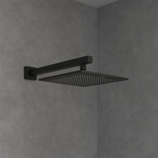 Villeroy & Boch Universal Showers cap de duș 25x25 cm pătrat negru TVC000002000K5