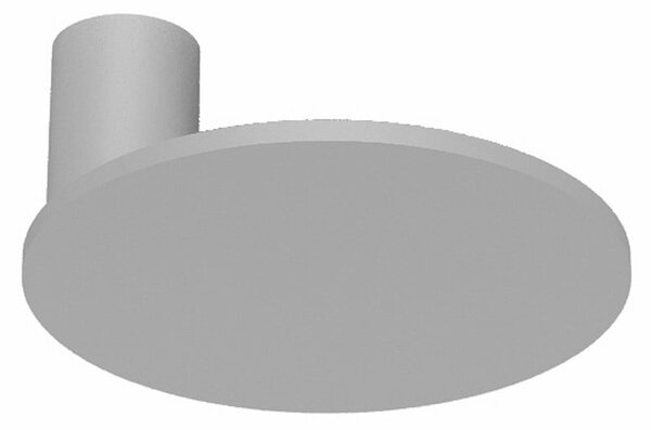 Rotaliana Collide H0 plafonieră LED 2.700 K argint, reglabil, Gri, Camera de zi / sufragerie, Metal, Design