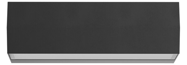 DOTLUX BRICK COLORselect LED în aer liber lumina de perete 20cm, reglabil, Negru, Metal, Modern