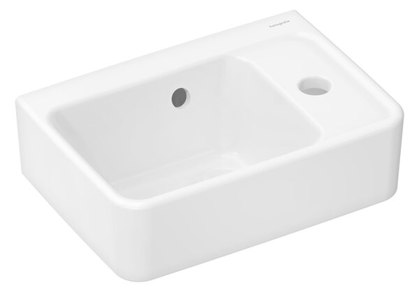 Hansgrohe Xanuia Q lavoar 36x25 cm dreptunghiular clasică alb luciu 60129450