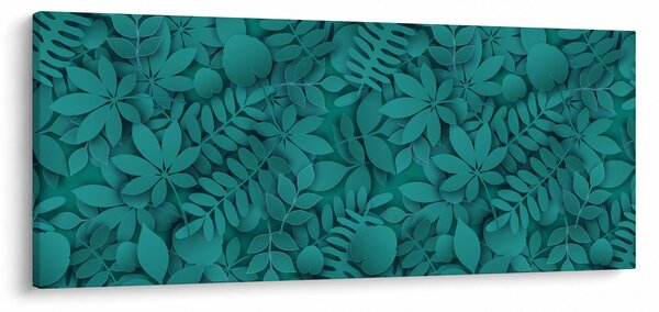 Tablou - Frunze (120x50 cm)