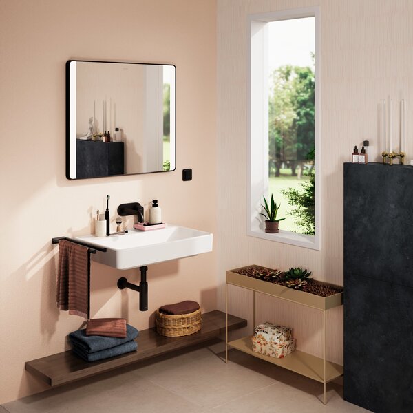 Hansgrohe Xanuia Q lavoar 70x48 cm dreptunghiular clasică alb luciu 60224450