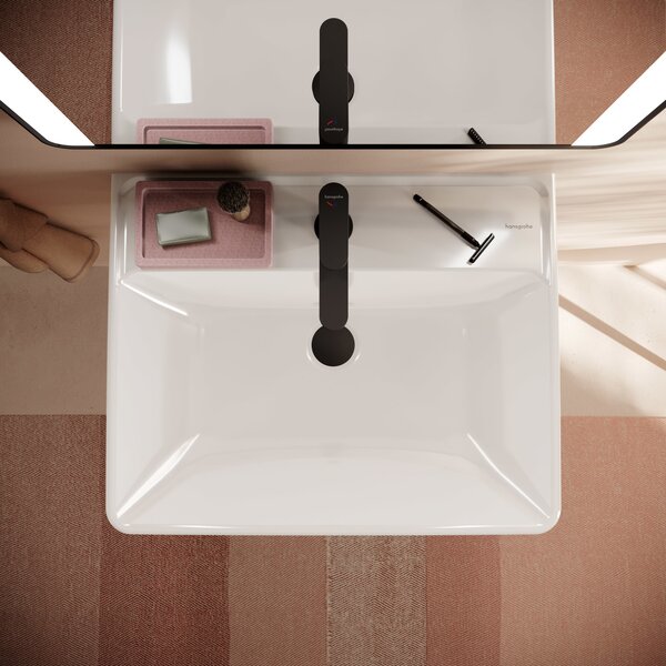 Hansgrohe Xanuia Q lavoar 60x48 cm dreptunghiular clasică alb luciu 60133450