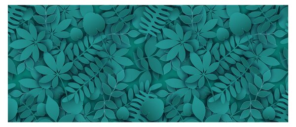 Tablou - Frunze (120x50 cm)
