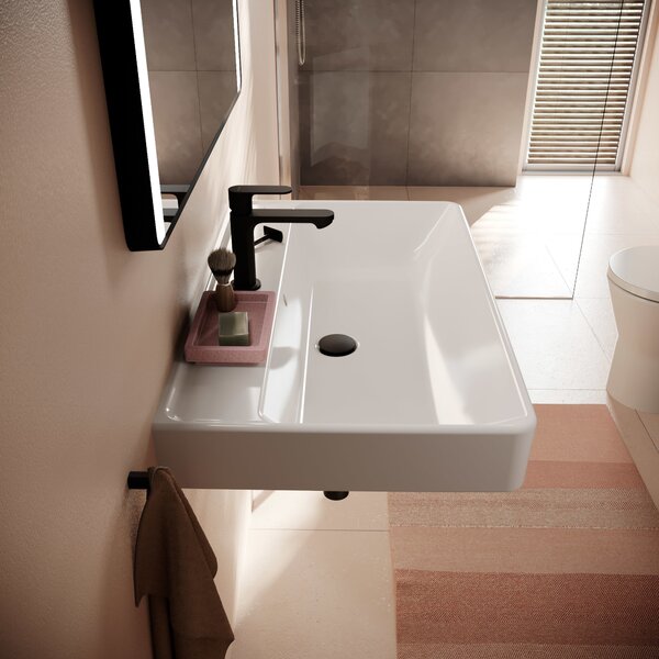 Hansgrohe Xanuia Q lavoar 80x48 cm dreptunghiular clasică alb luciu 60225450