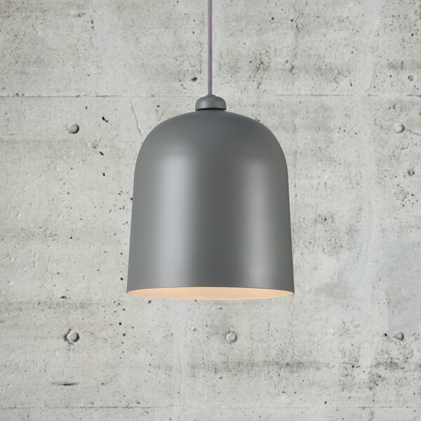 DFTP by Nordlux Lampă suspendată Angle E27, gri închis, reglabil, Gri, Bucătărie, Metal, Design industrial