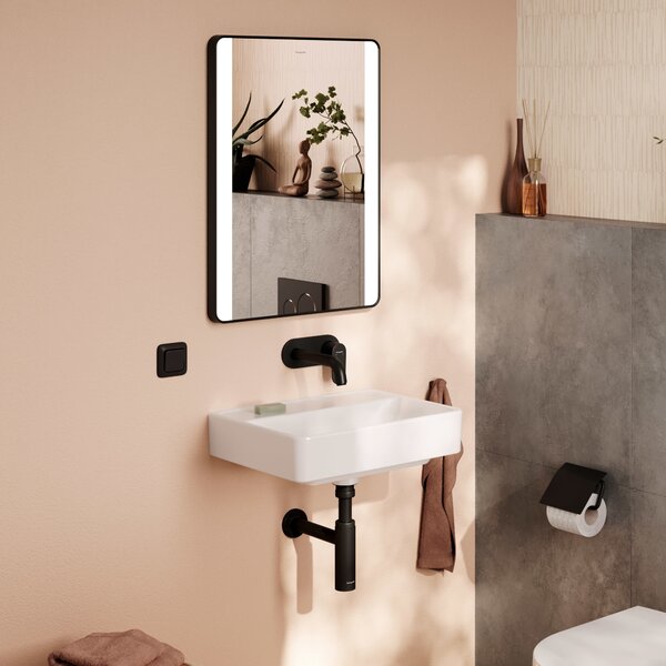 Hansgrohe Xanuia Q lavoar 50x39 cm dreptunghiular clasică alb luciu 60234450
