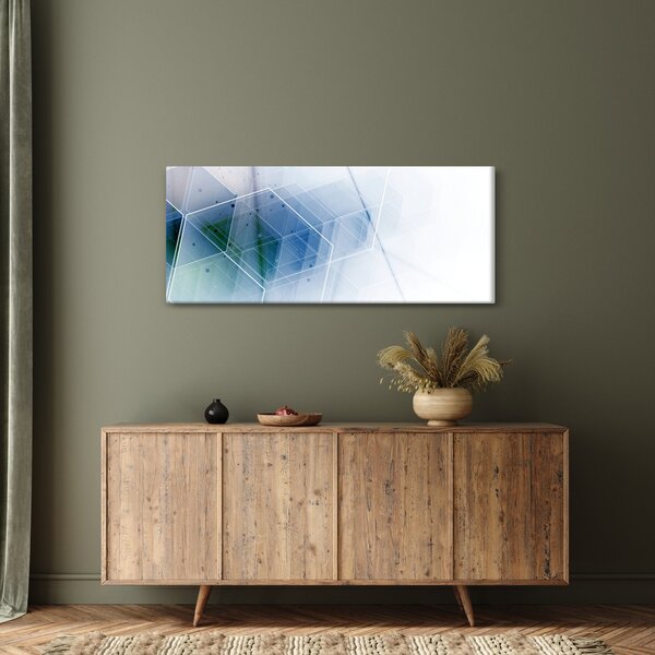 Tablou - Figuri geometrice (120x50 cm)