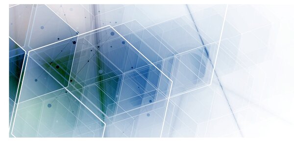Tablou - Figuri geometrice (120x50 cm)