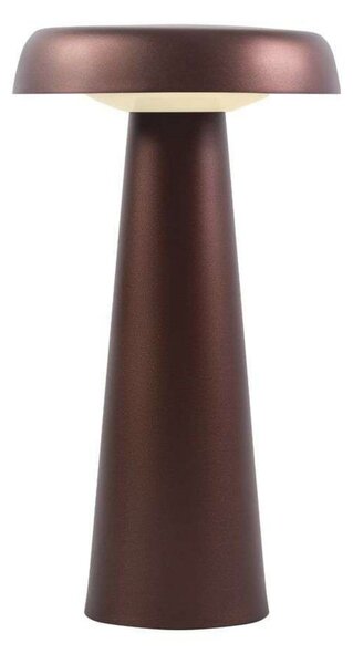 DFTP by Nordlux Lampă de masă LED Arcello dimabilă, alamă brunat, reglabil, Maro / Rugină, Camera de zi / sufragerie, Metal, Modern