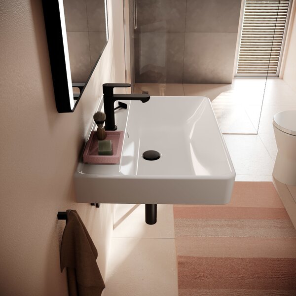 Hansgrohe Xanuia Q lavoar 65x48 cm dreptunghiular clasică alb luciu 60134450